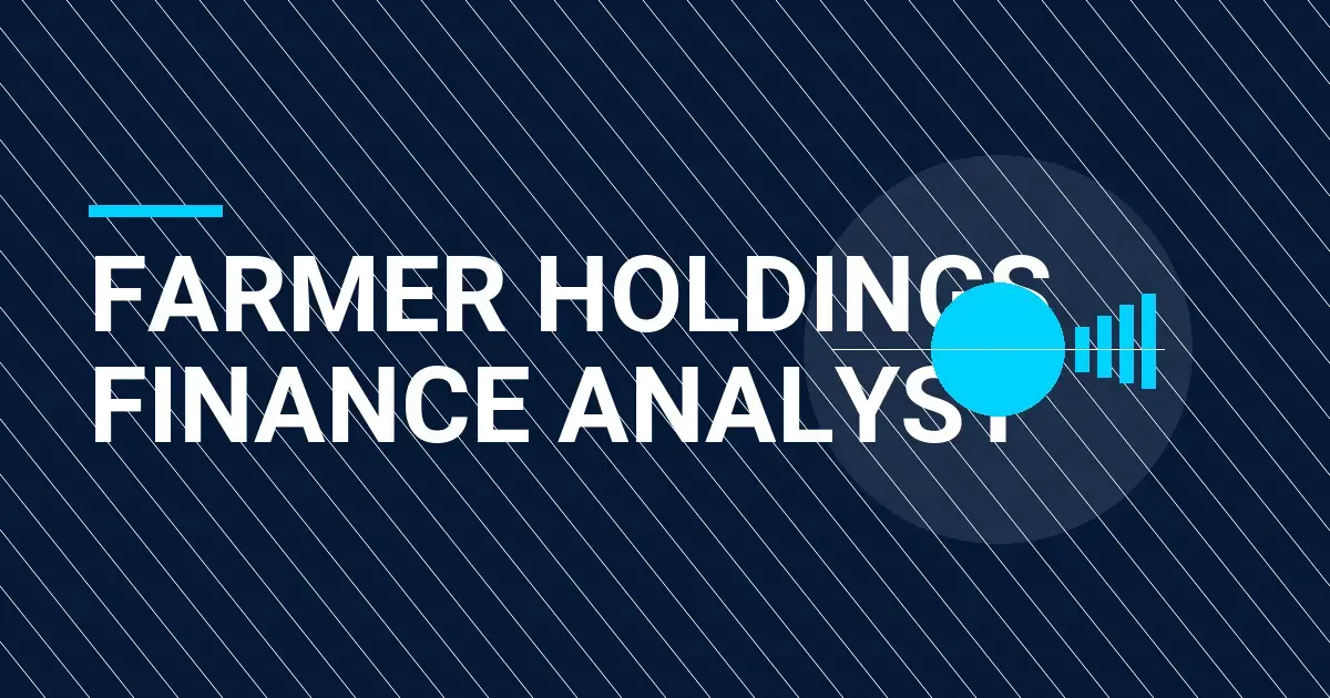 Farmer Holdings Finance Analyst