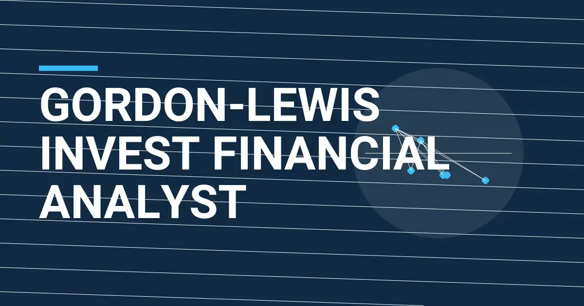 Gordon-Lewis Invest Financial Analyst