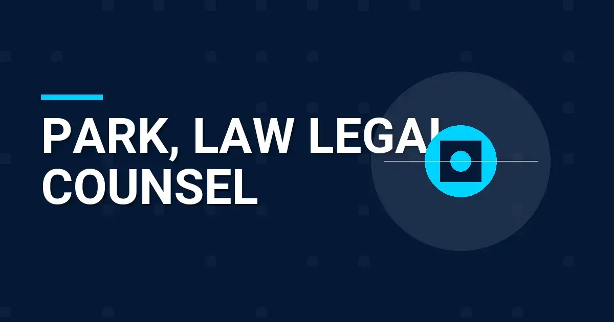 Park, Law Legal Counsel
