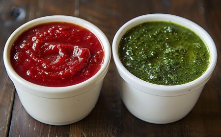 Schezwan Sauce vs Green Chutney: Flavor Showdown!