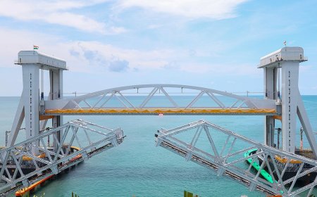 Stunning Pamban Bridge Photos Capturing Timeless Beauty