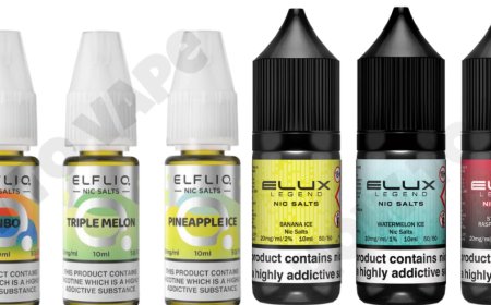 Explore Elux Legend Nic Salt and Elfliq Nic Salt – Premium Vapes from How To Vape