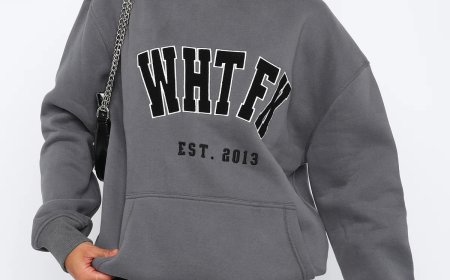 Wearing a White Fox hoodie keeps you chic.