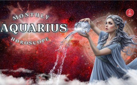 Aquarius Monthly Horoscope June 2025 – Love to Career