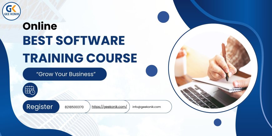 Unlock Your Tech Potential: The Best Online Software Course in Delhi NCR