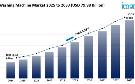 Washing Machine Market Share, Growth & Trends Report 2025-2033