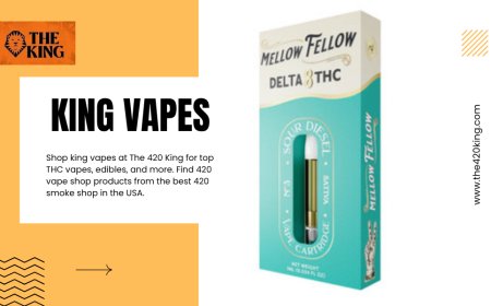Explore the Ultimate THC Experience with King Vapes by The 420 King