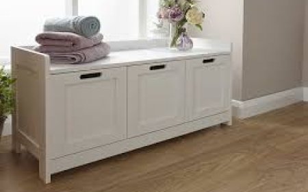 Bathroom Storage Benches