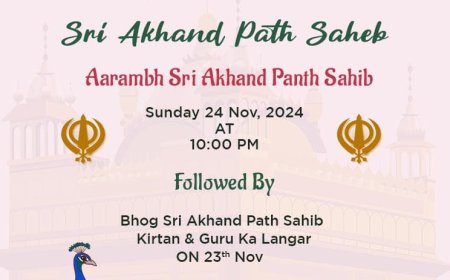 Akhand Path Invitation Online Free – Share Your Sacred Celebration with Crafty Art