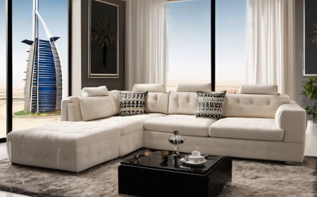 Stunning L Shape Sofas for Trendy Dubai Living Rooms