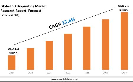 3D Bioprinting Market Forecast 2025–2030: Key Players, Trends & Outlook