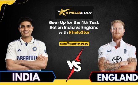 Gear Up for the 4th Test: Bet on India vs England with KheloStar