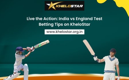 Live the Action: India vs England Test Betting Tips on KheloStar