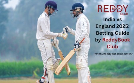 India vs England 2025: Betting Guide by ReddyBook Club
