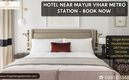 Hotel Near Mayur Vihar Metro Station – Book Now 