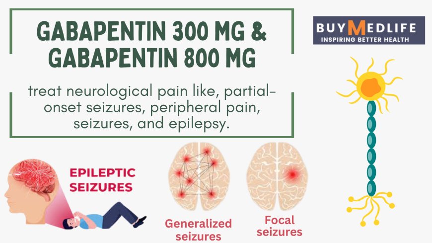 Gabapentin 300 mg & 800 mg: Dual Power for Epilepsy & Nerve Pain