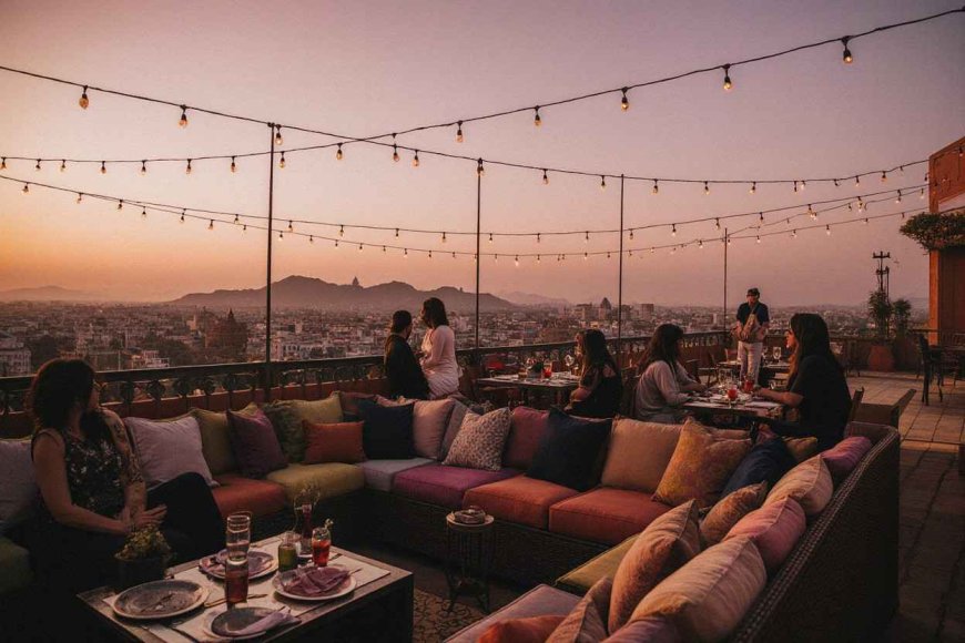 Date Night Goals? Head to This Dreamy Rooftop Bar in Jaipur