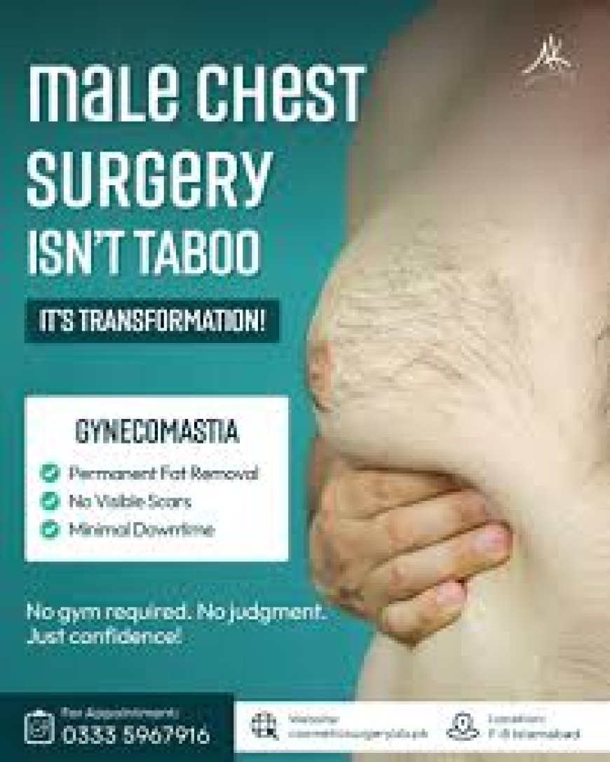 Why Gynecomastia Surgery in Islamabad Is Gaining Popularity